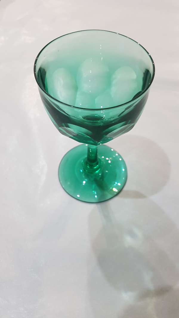 19-20th Century Manganese Tumbler Glass.