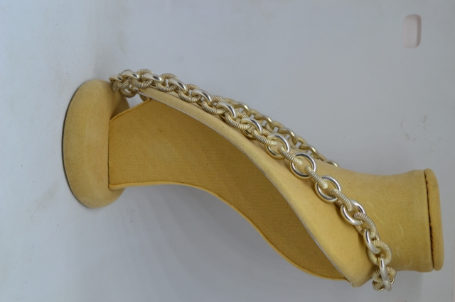 Continental tested silver necklace.