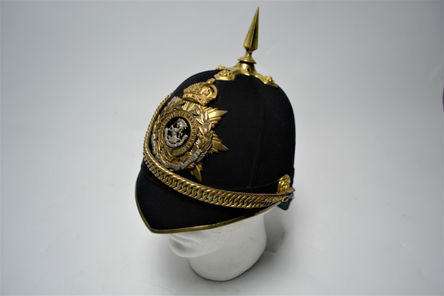 West Riding Regiment 1901 - 1914 Officers Home Service Helmet.