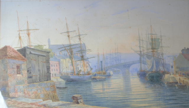 Watercolour by J  Medleycott.