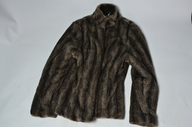 Faux fur jacket.