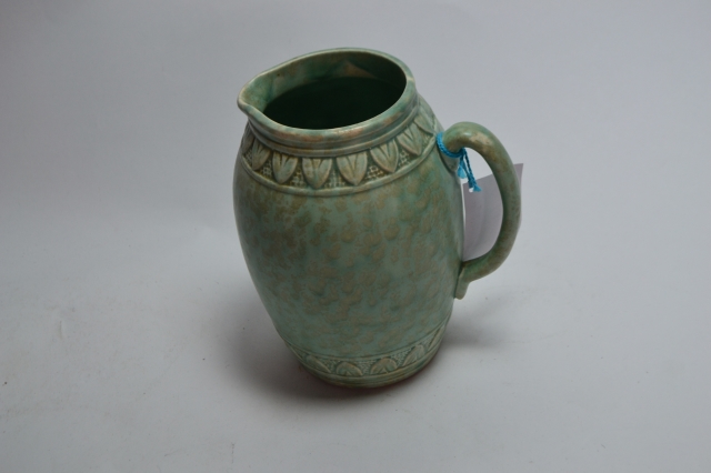 Explore our selection of Art Deco Arthur Wood pottery jugs. Genuine, vintage pieces perfect for collectors. Buy now for a piece of history in your home!