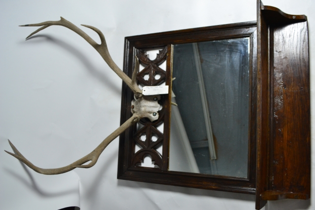 Stag Horn Hall Mirror.