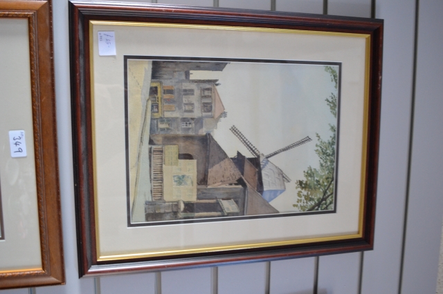 Discover exquisite watercolour artworks from unknown artists. Explore our collection now! This stunning 54cm x 43cm piece could be yours. Don't miss out!