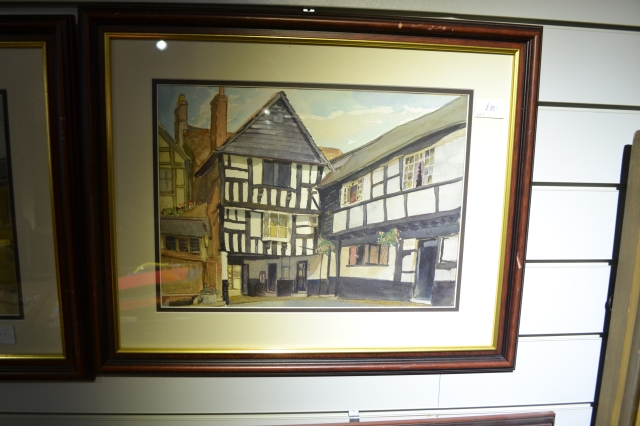 Discover the mystery and beauty of our unnamed artist's watercolour piece. Measuring 53cm x 43cm, it's perfect for your home. Shop now!