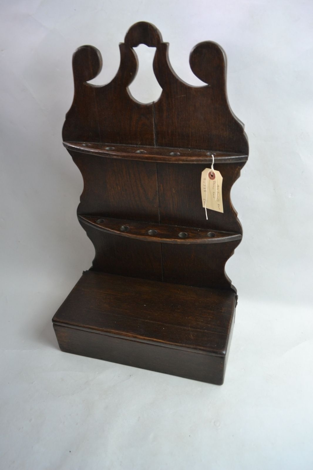 19th Century Oak Spoon Rack