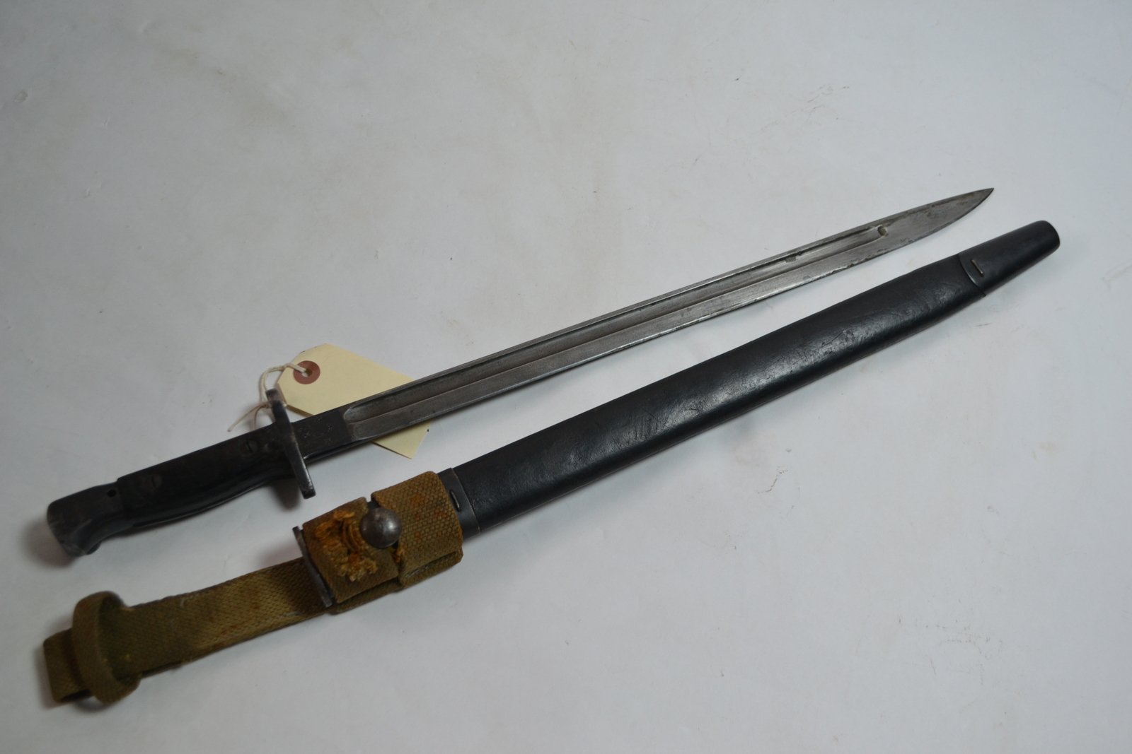 1907 Pattern Bayonet With Scabbard.