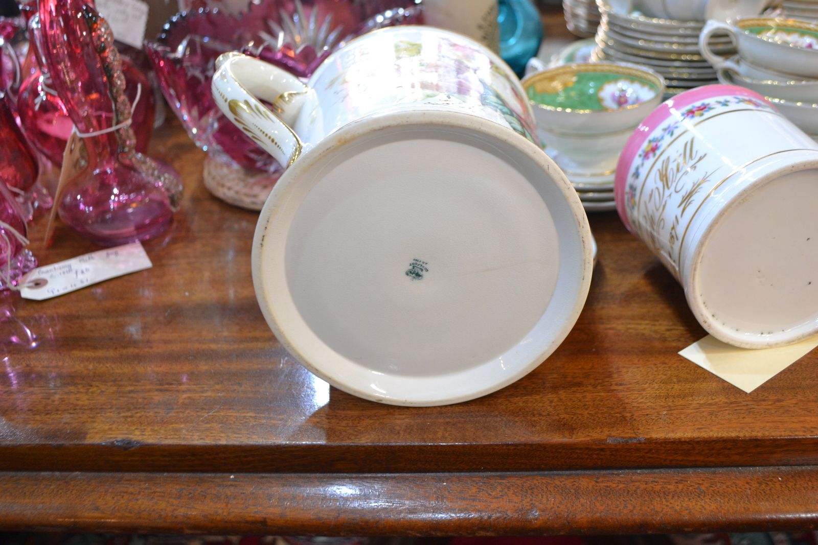 Hand Painted Coalport Loving Mug