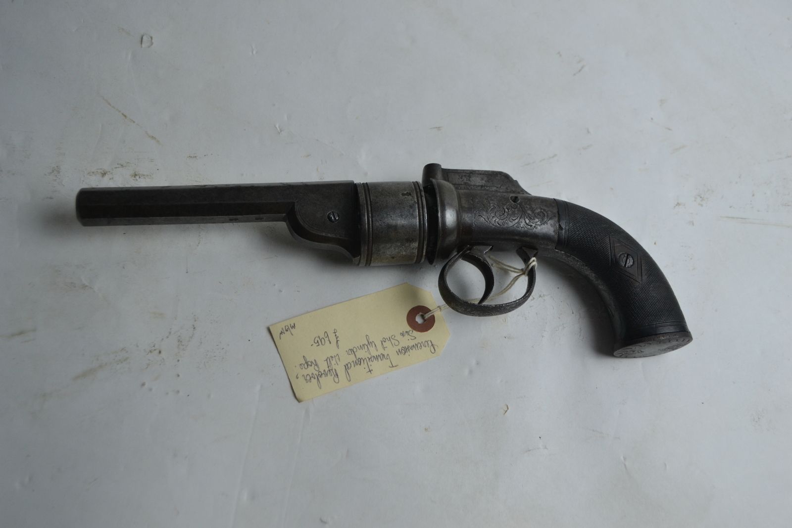 Transitional Percussion Revolver, Circa 1850.