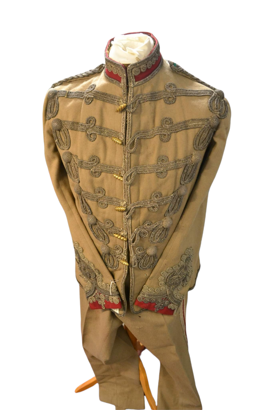 Lancashire Hussars Imperial Yeomanry Officers Full Dress Circa 1903.