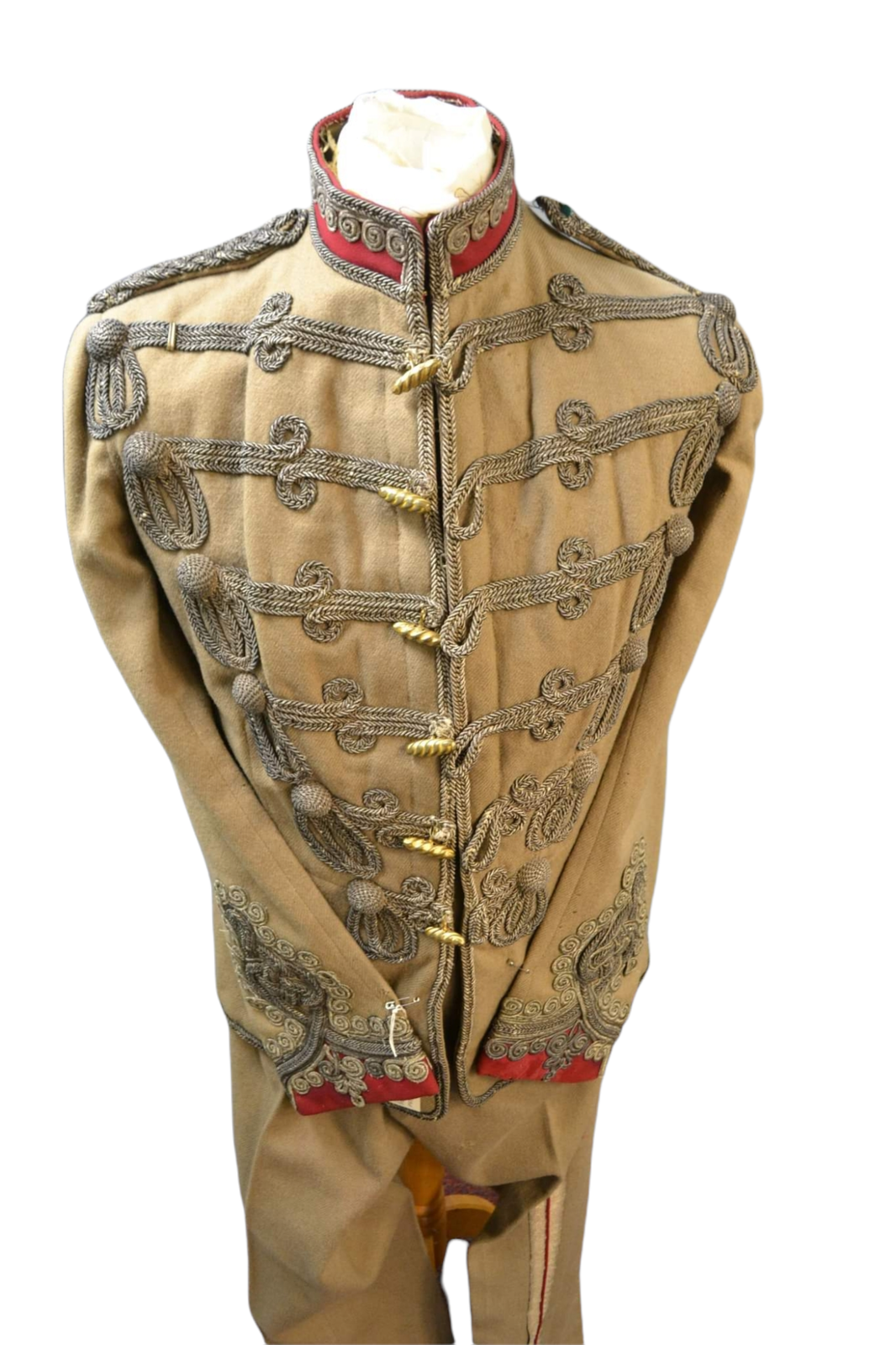 Lancashire Hussars Imperial Yeomanry Officers Full Dress Circa 1903.