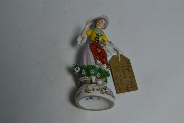 Capo De Monte Figure. [Broken]