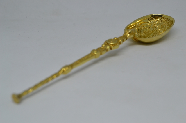 Silver Gilt Spoon, Chester 1906.