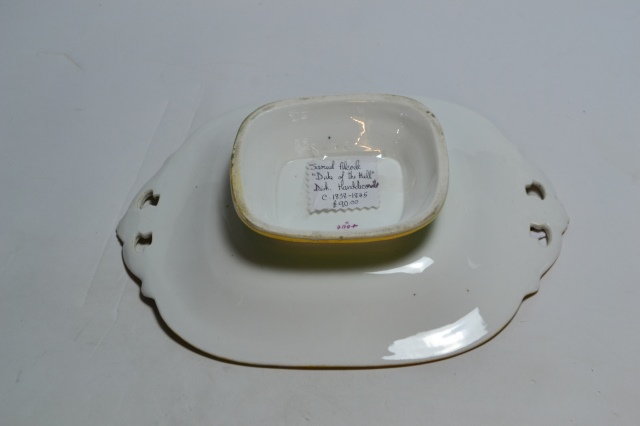 Samuel Alcock &#39;Duke of the Hill&#39; Dish.