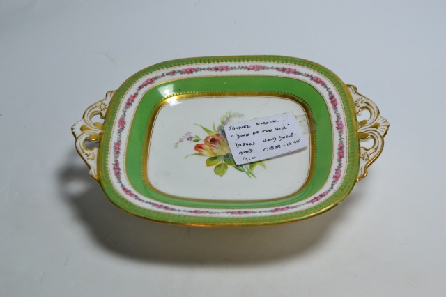 Samuel Alcock &#39;Duke of the Hill&#39; Dish.