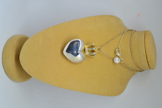 Discover our selection of 925 silver chains with heart-shaped pendants. Delicate and 50cm long, perfect for a loving gift. Shop today for timeless elegance.