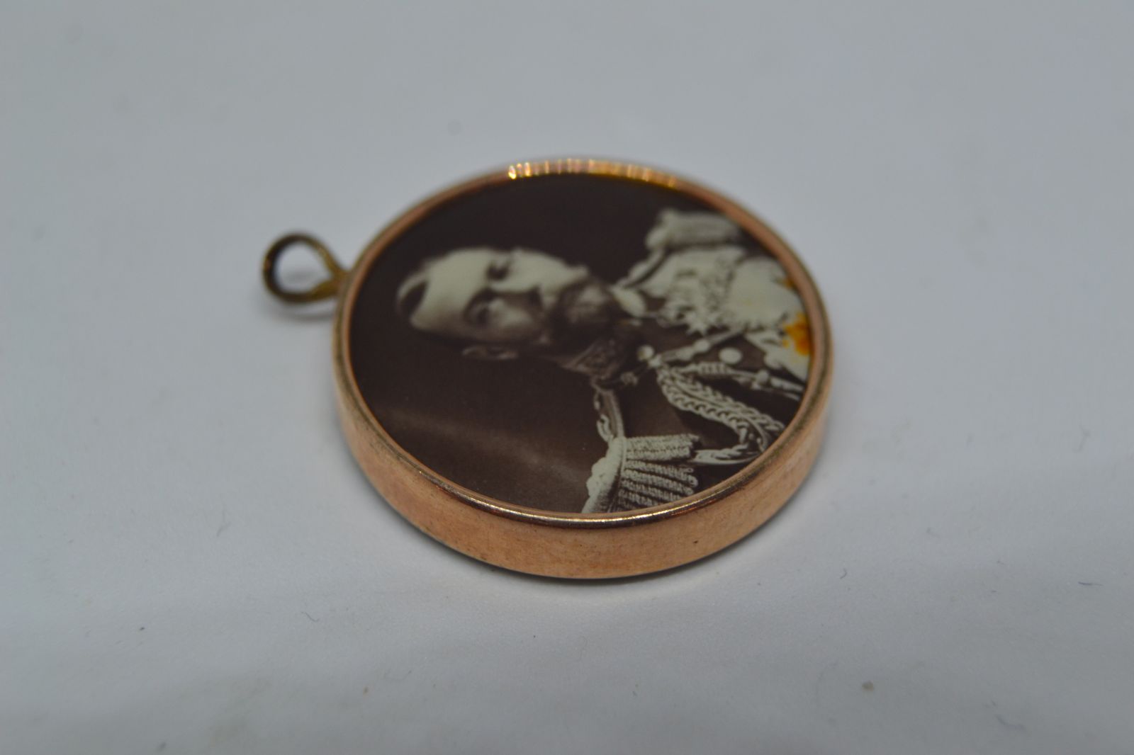 King George V Charm Pendant