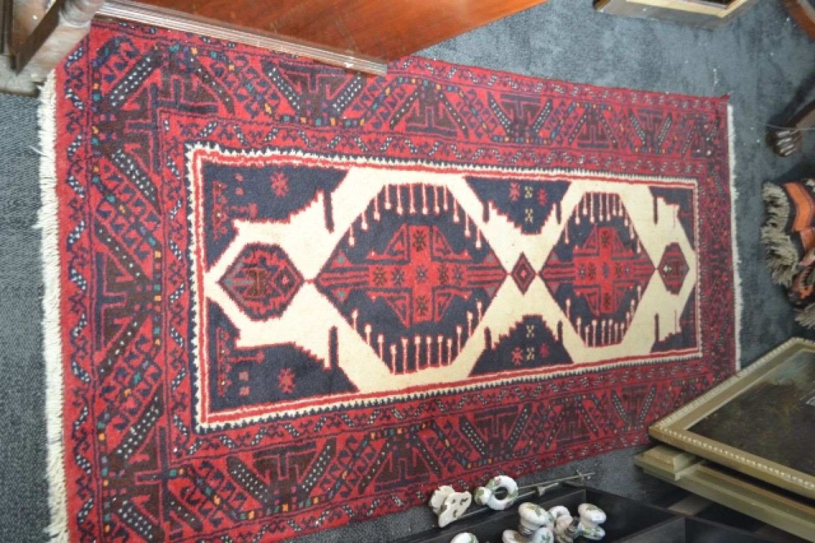 Explore our authentic Afghan carpets, perfect for adding a touch of elegance to your home. Sized at 185cm x 90cm, they're ideal for any space. Shop now!