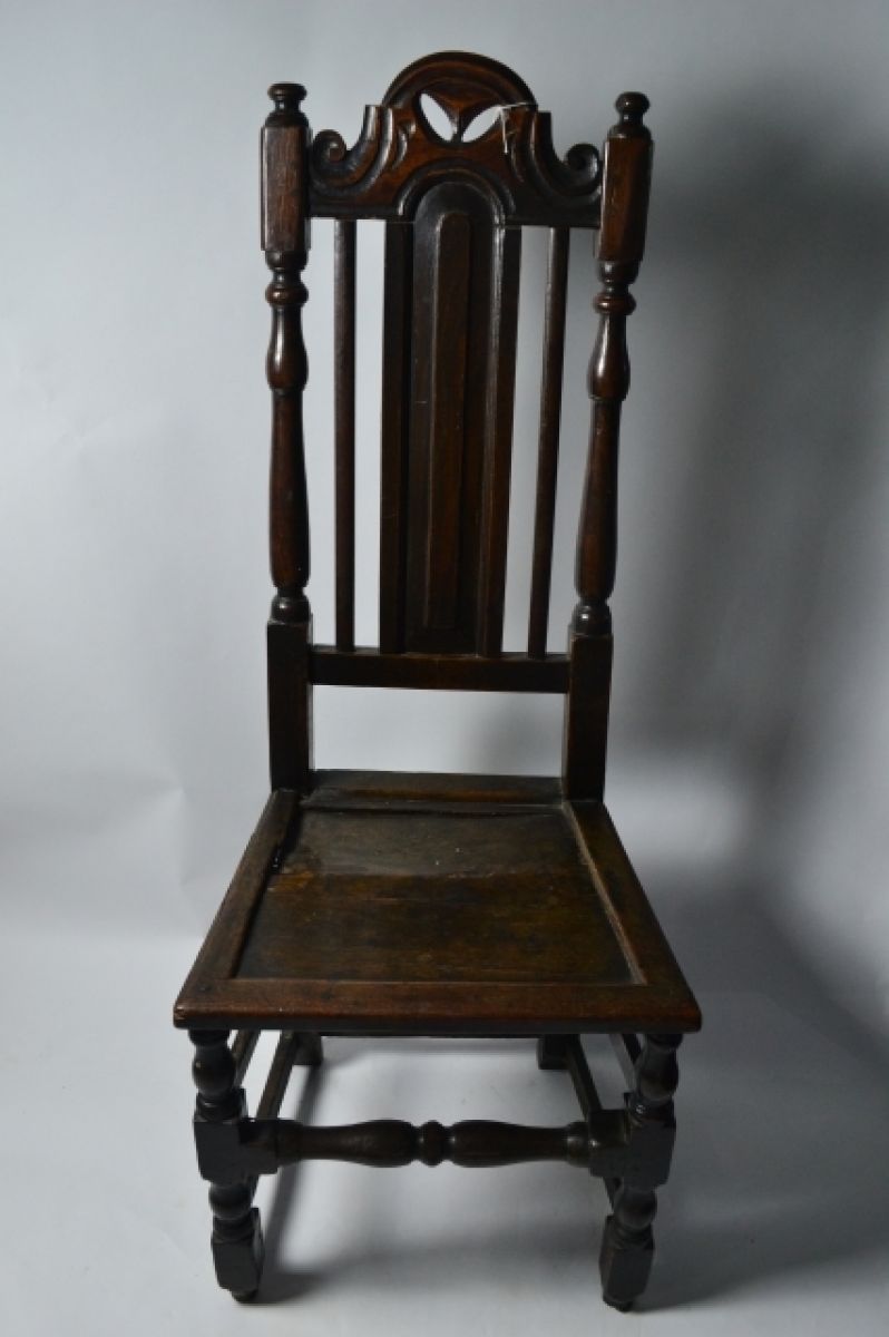 17th Century Oak Chair.